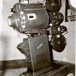 First projector - Simplex 35mm.